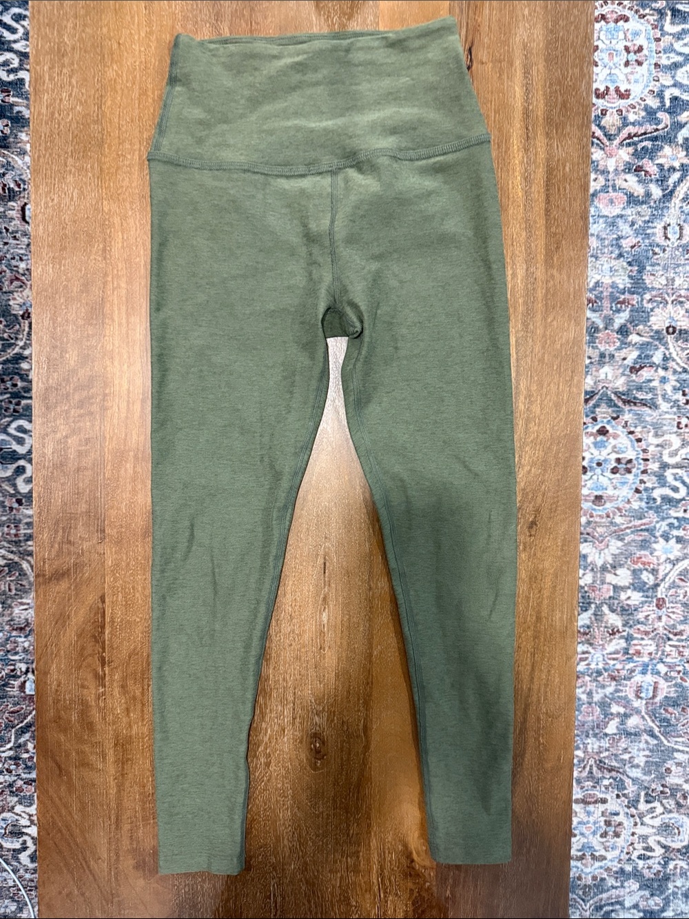 Beyond Yoga Olive Green Space Dye Leggings - Picture 5 of 10